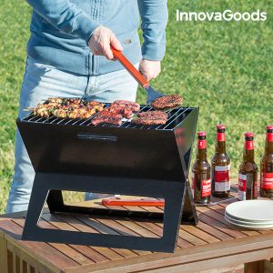 BARBECUE A CARBONE PORTATILE E PIEGHEVOLE