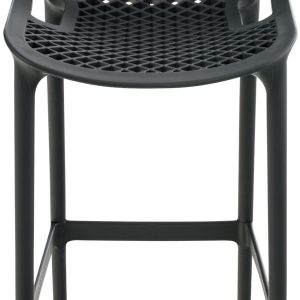 Sgabello Alto Outdoor Air in Polipropilene I Sgabello Impilabile Alt. 75 CM I Sgabello Bar Carico Max 130 kg 7 Colori - immagine 4