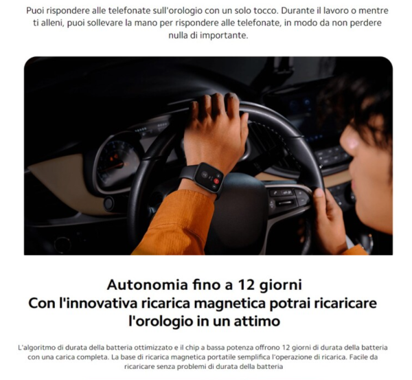 Xiaomi Redmi Watch 3, Display AMOLED HD 1.75", Telefonate Bluetooth, Monitoraggio della SpO2 e Frequenza Cardiaca, Resistenza all'Acqua 5ATM, Autonomia di 12 giorni, 121 Modalità Fitness, Beige - immagine 7