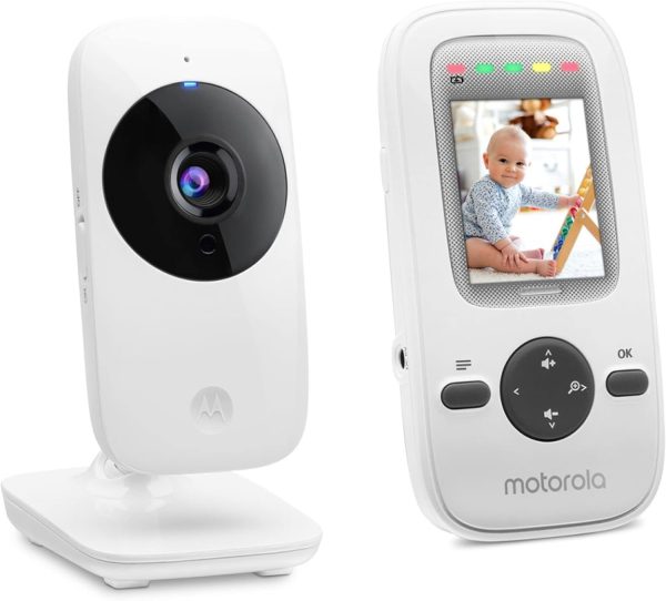 Motorola Nursery VM481: Video Baby Monitor con Unità Genitore Portatile, Microfono ad Sensibilità, Visione Notturna a Infrarossi, Zoom Digitale - immagine 3