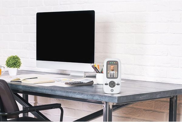 Motorola Nursery VM481: Video Baby Monitor con Unità Genitore Portatile, Microfono ad Sensibilità, Visione Notturna a Infrarossi, Zoom Digitale - immagine 5